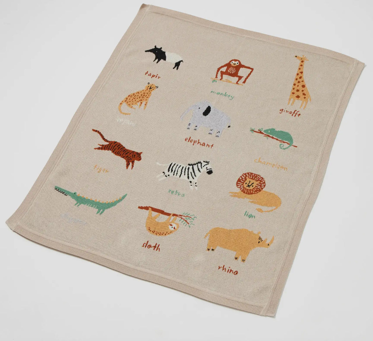 Zambezi Knitted Baby Blanket