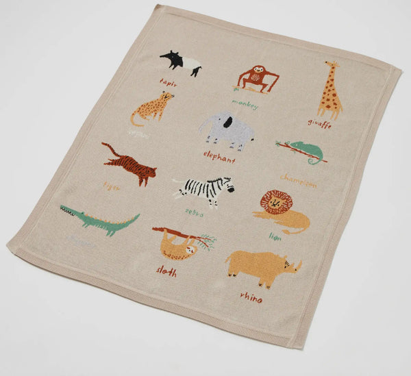 Zambezi Knitted Baby Blanket